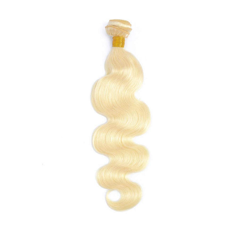 613 HUMAN HAIR  BLONDE BODY WAVE BUNDLE