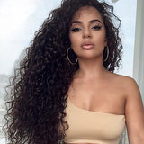 HD WATER WAVE WIG 13X4 FRONTAL 150% DENSITY PRE-PLUCKED VIRGIN HUMAN HAIR