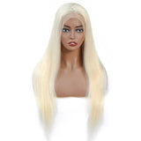 HD BLONDE STRAIGHT 13X4 LACE FRONT WIG HUMAN HAIR WIG