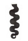 BODY WAVE TAPE IN’S HUMAN HAIR EXTENSION NATURAL BLACK