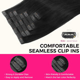 CLIP IN HUMAN HAIR EXTENSIONS